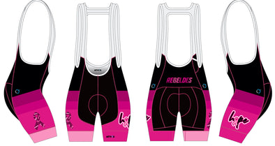 Split-Zero Bib-Short- Short Women's - Rebeldes