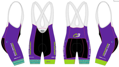 Squad One Bib-Short Women's - C3 Chesapeake Cycling Ice Cream Classic