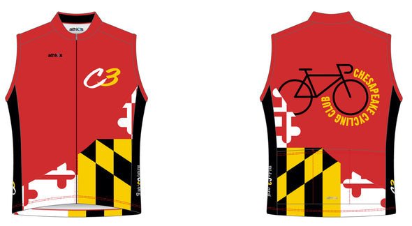 Squad One Sleeveless Jersey Women's - C3 Chesapeake Cycling Club