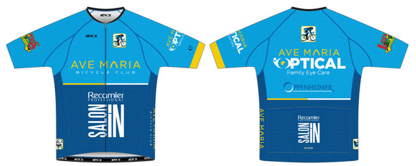 Split-Zero Feather Jersey Men's - Ave Maria Bicycle Club