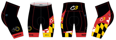 Squad-One Short Men - C3 Chesapeake Cycling Club