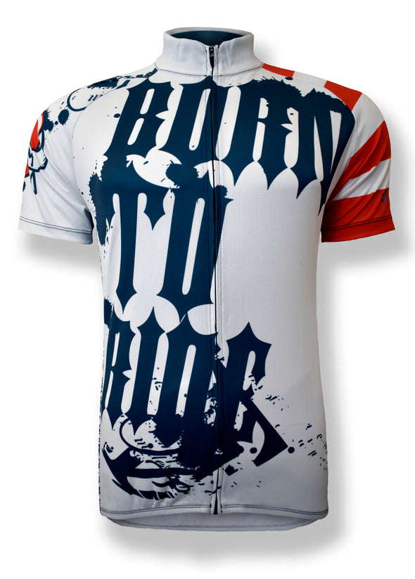 Born to Ride America themed Cycling Jersey