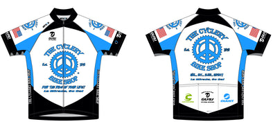 Blue Squad One Youth Jersey - The Cyclery Bike Shop