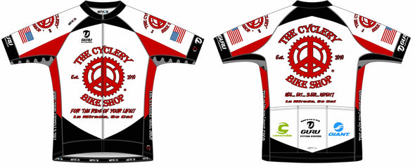 Red Breakaway Volta Jersey Women's - The Cyclery Bike Shop