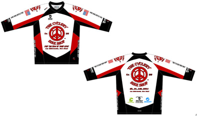 Red Gruve MTB Jersey 3/4 - The Cyclery Bike Shop