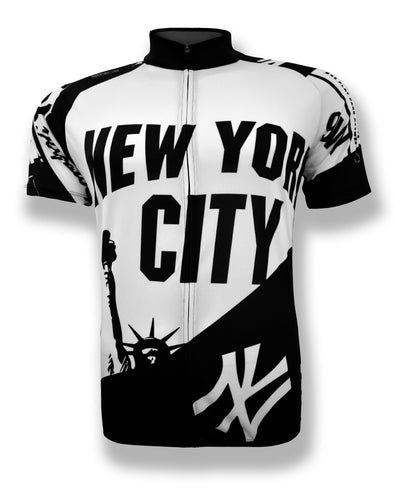 Men's New York City Squad One Cycling Jersey - Athlos Sports M
