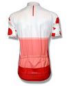 Women's Red Shapes Squad One Cycling Jersey