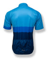 Athlos - Men's Blue Tonal Squad One Cycling Jersey